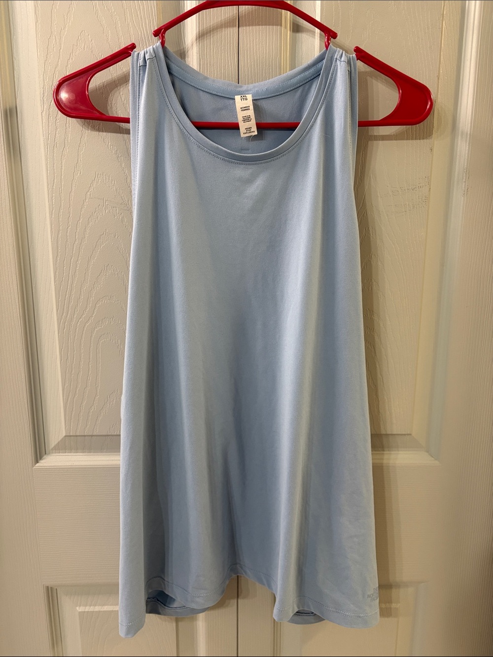 The North Face Light Blue Sleeveless Muscle Tank Top women’s XXL